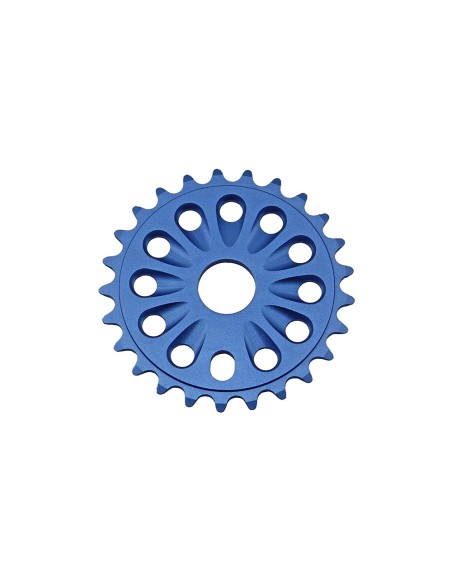 Alloy Chainring 6061-T6 1/2 X 1/8 25t Blue.